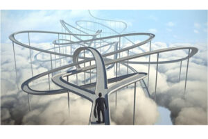 Roads within the clouds