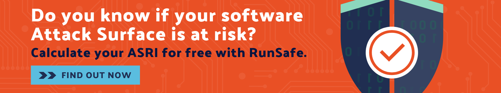 Calculate your ASRI for FREE with RunSafe Security