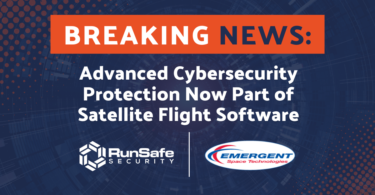 Advanced Cybersecurity Protection Now Part of Satellite Flight Software