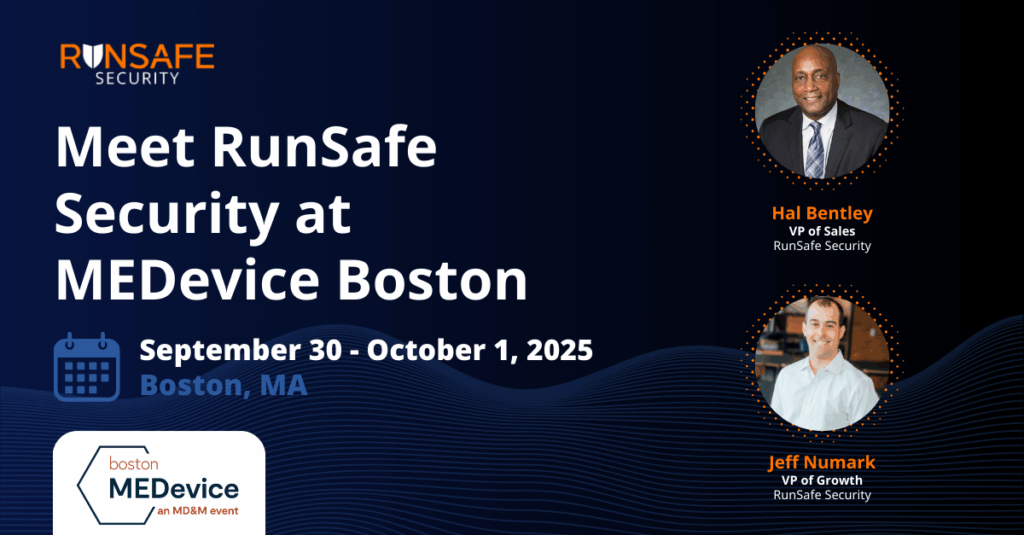 RunSafe Security at MEDevice Boston