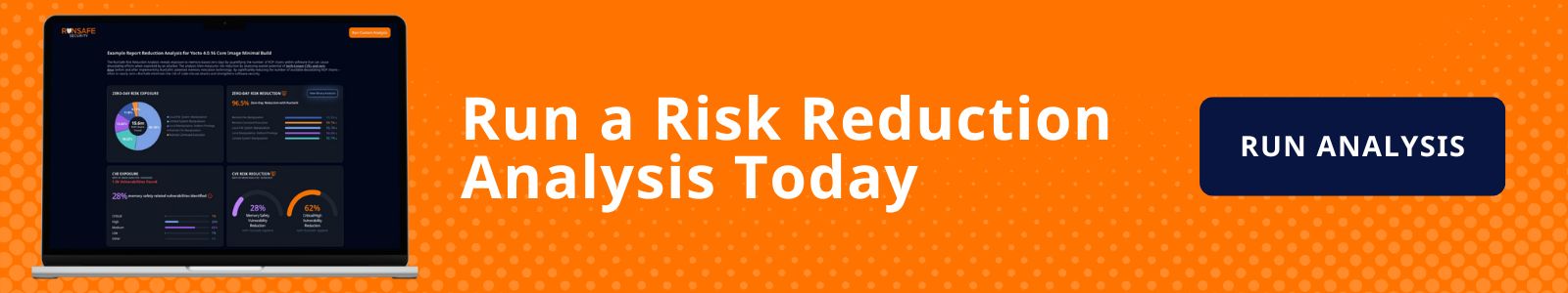 Run a Risk Reduction Analysis today