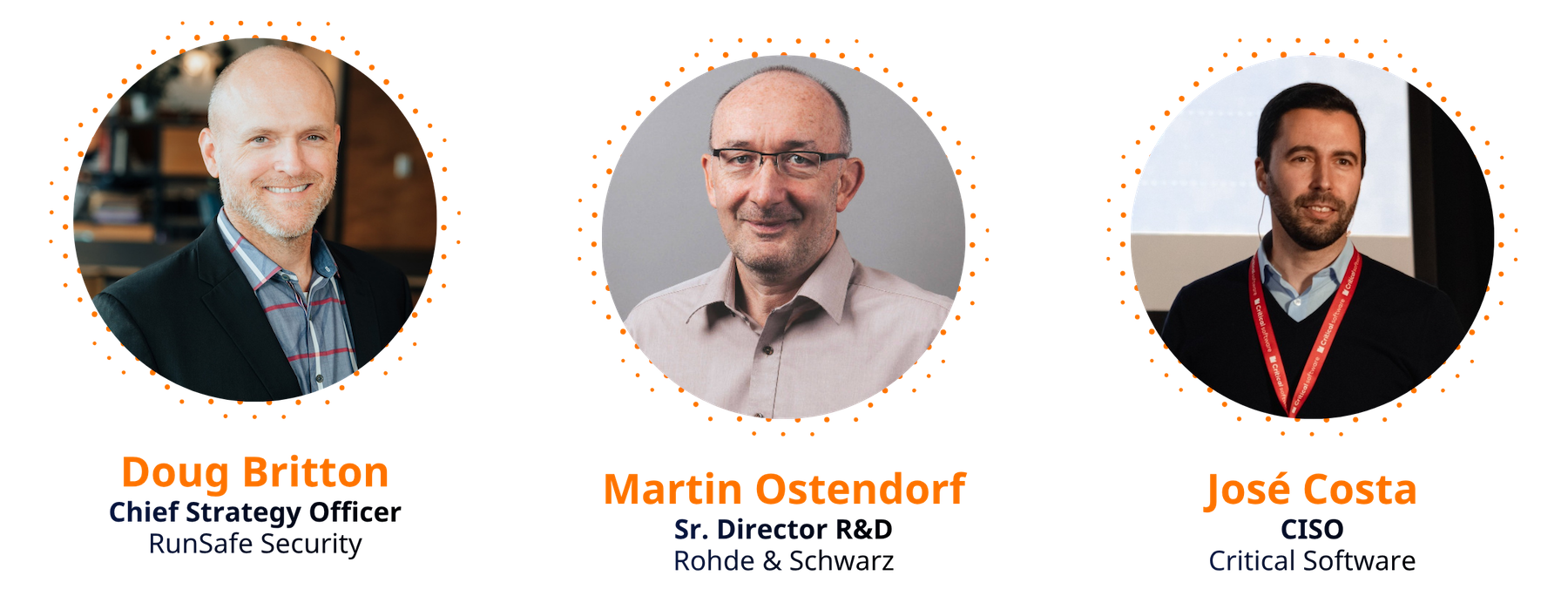 Navigating the New Cyber Battlefield Speakers