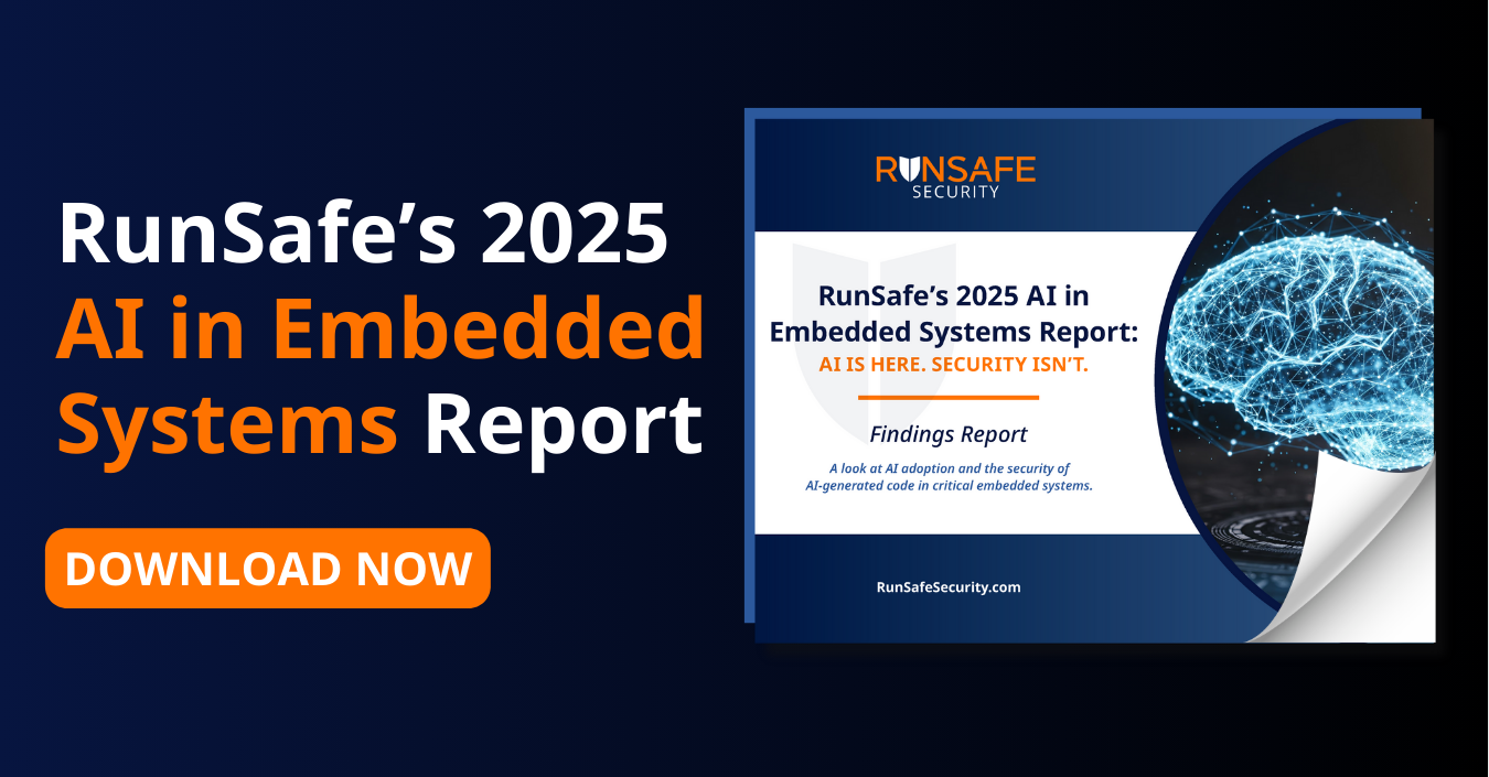 RunSafe’s 2025 AI in Embedded Systems Report