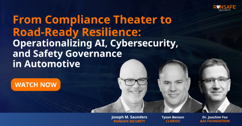 From Compliance Theater to Road-Ready Resilience