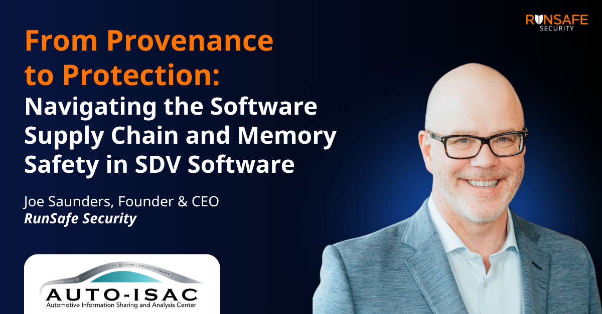 From Provenance to Protection: Navigating the Software Supply Chain and Memory Safety in SDV Software