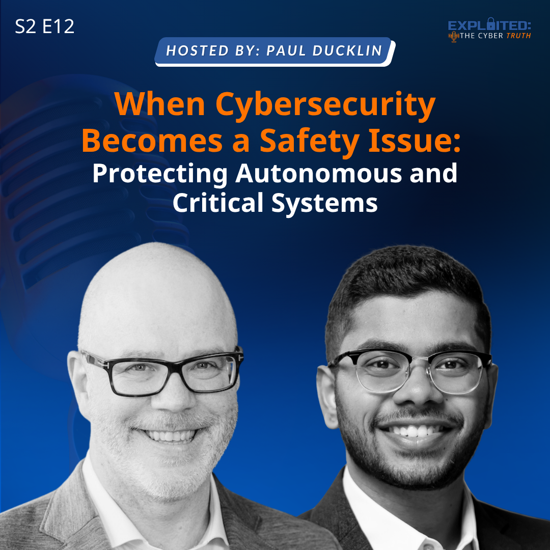 When Cybersecurity Becomes a Safety Issue: Protecting Autonomous and Critical Systems