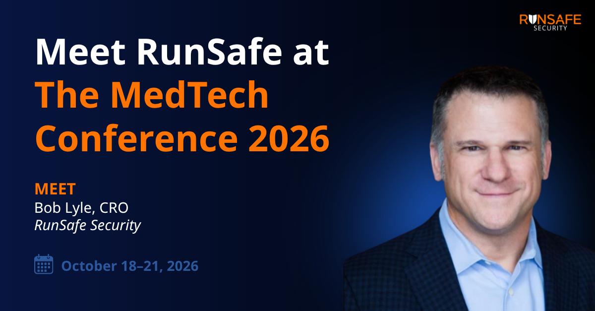 Meet RunSafe at The MedTech Conference, Hosted by AdvaMed